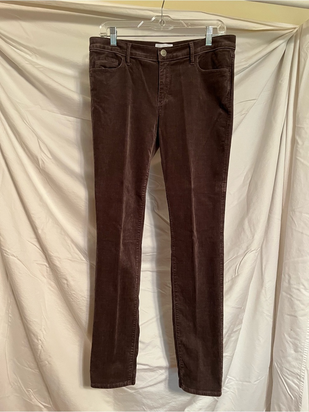 LOFT Women's Gray Skinny Corduroy Jeans